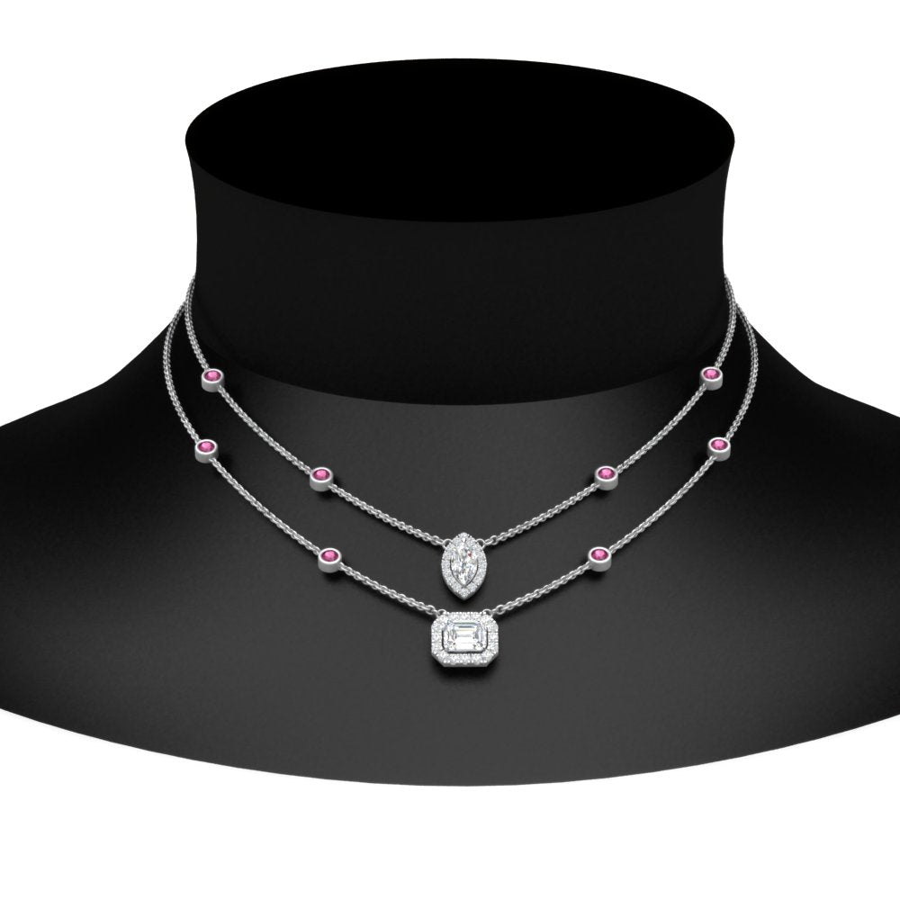 stackable-halo-station-diamond-necklace-with-pink-sapphire-in-FDNK11062GSADRPIANGLE1-NL-WG