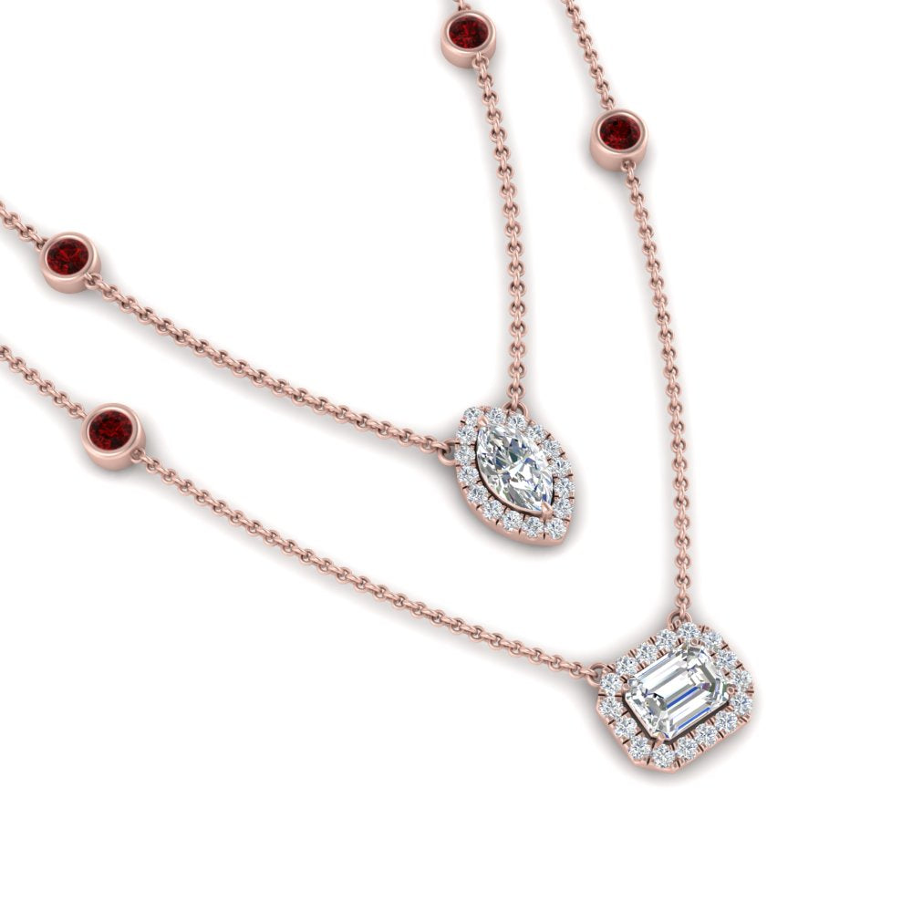 stackable-halo-station-diamond-necklace-with-ruby-in-FDNK11062GRUDRANGLE1-NL-RG