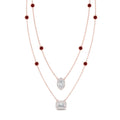 Thumbnail 15 - stackable-halo-station-diamond-necklace-with-ruby-in-FDNK11062GRUDRANGLE1-NL-RG