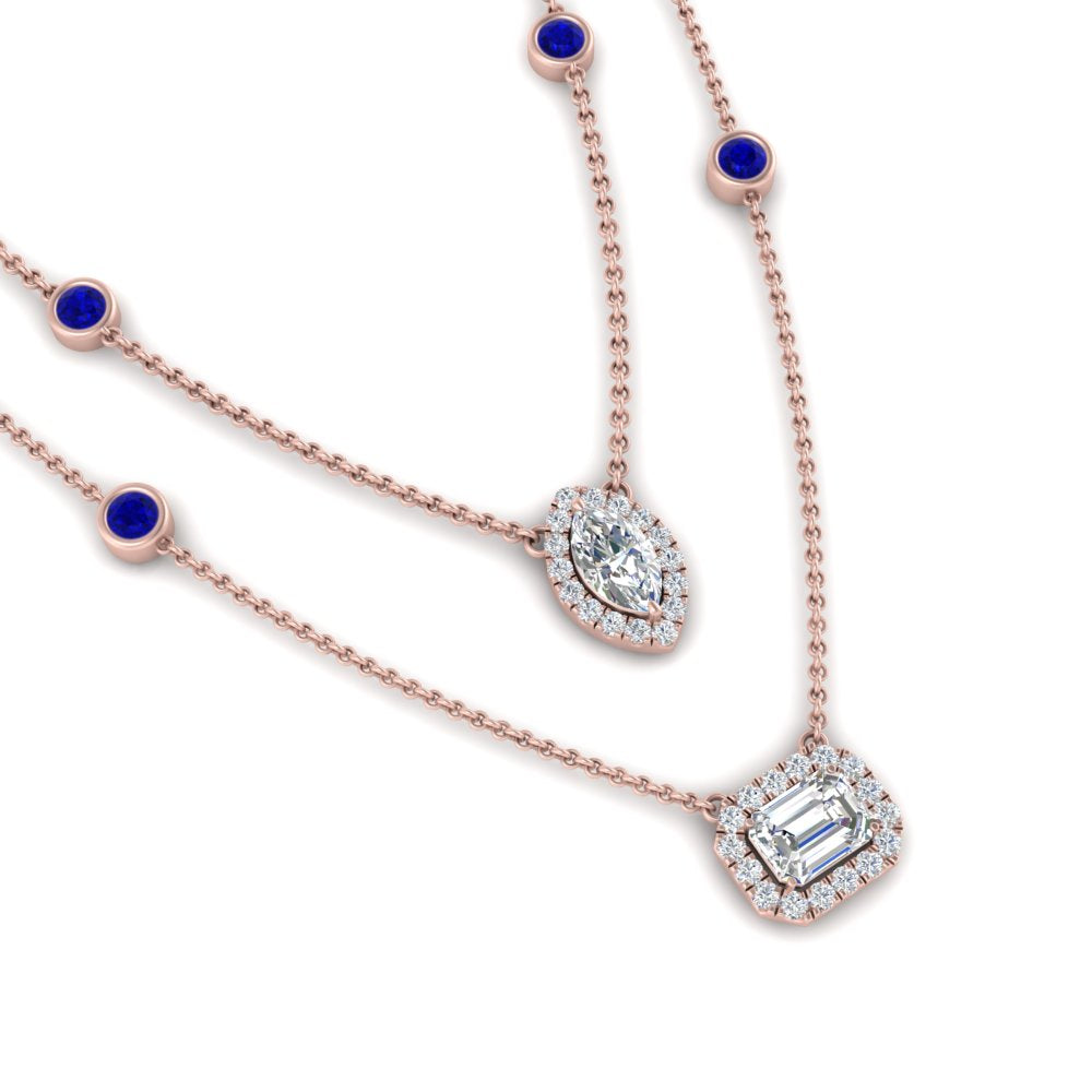 stackable-halo-station-diamond-necklace-with-sapphire-in-FDNK11062GSABLANGLE1-NL-RG