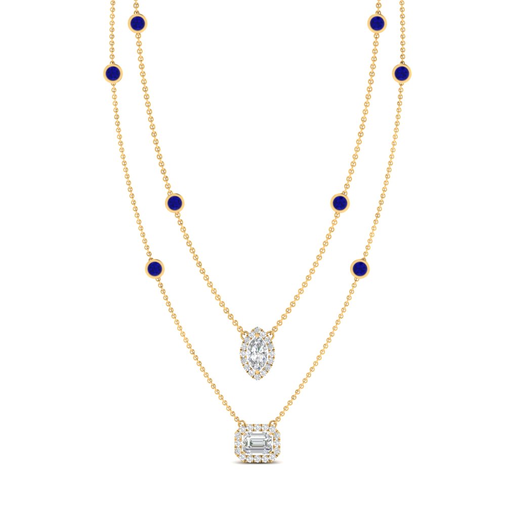 stackable-halo-station-diamond-necklace-with-sapphire-in-FDNK11062GSABLANGLE1-NL-YG