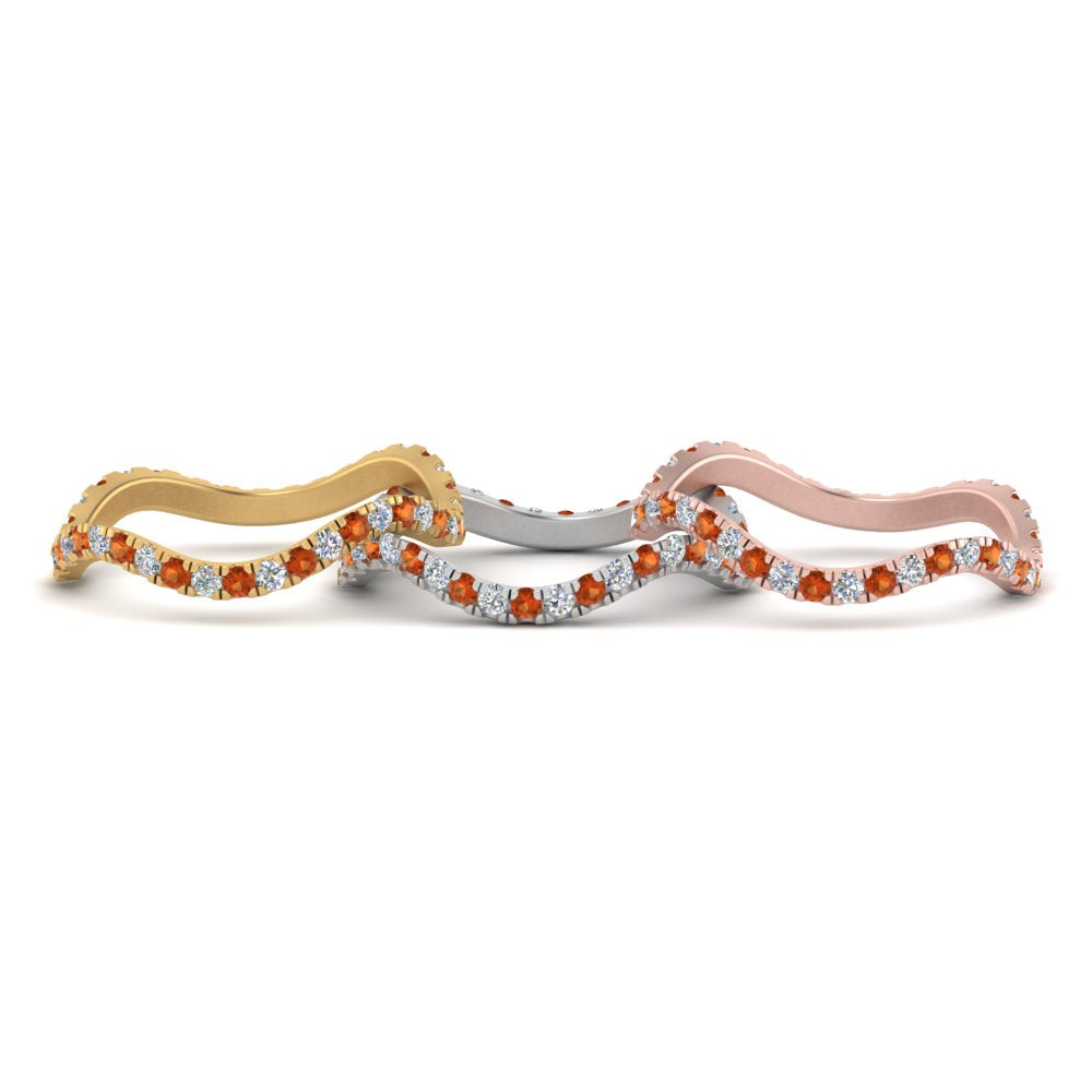 Stacking Waves Wedding Ring – Fascinating Diamonds
