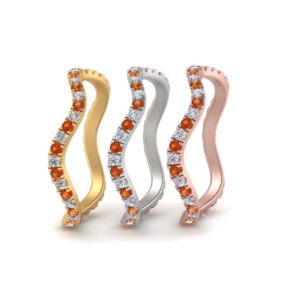 Stacking Waves Wedding Ring – Fascinating Diamonds