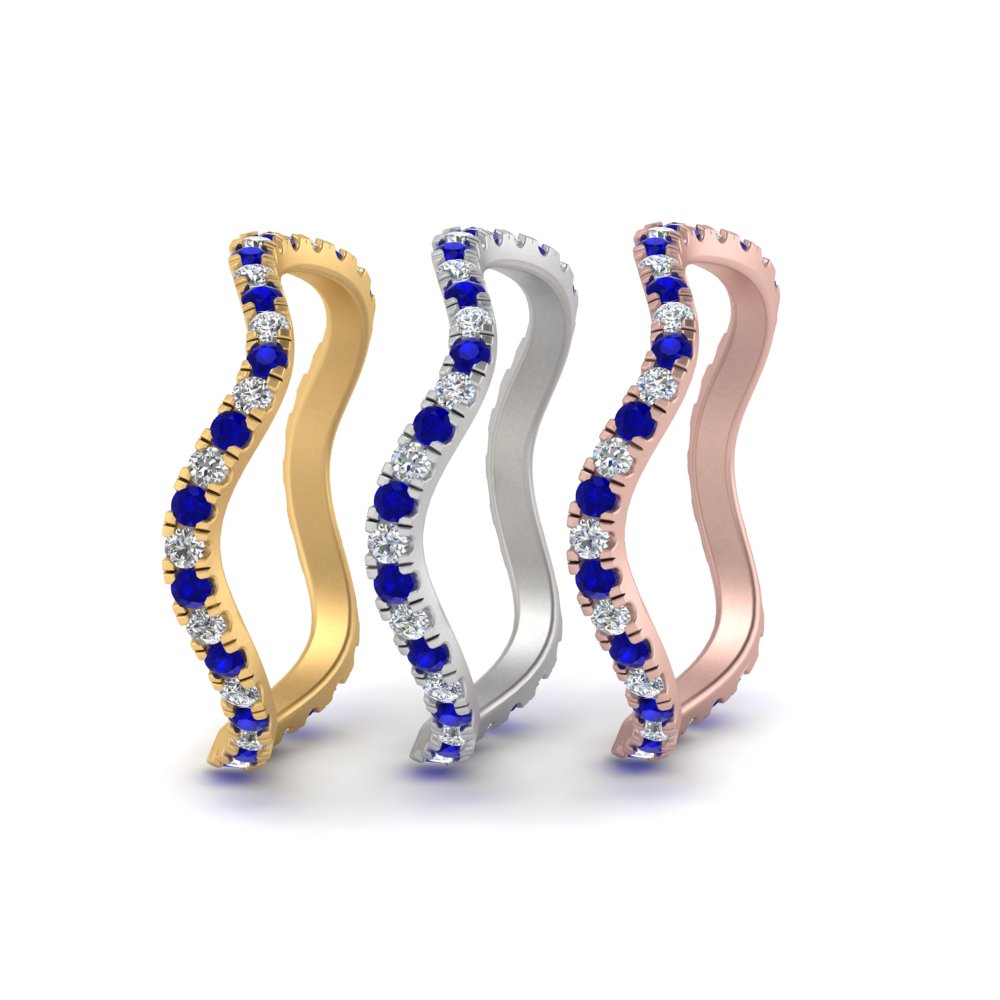 Stacking Waves Wedding Ring – Fascinating Diamonds