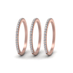Load image into Gallery viewer, stacking-diamond-bands-in-rose-gold-FDENS3009B-NL-RG.jpg
