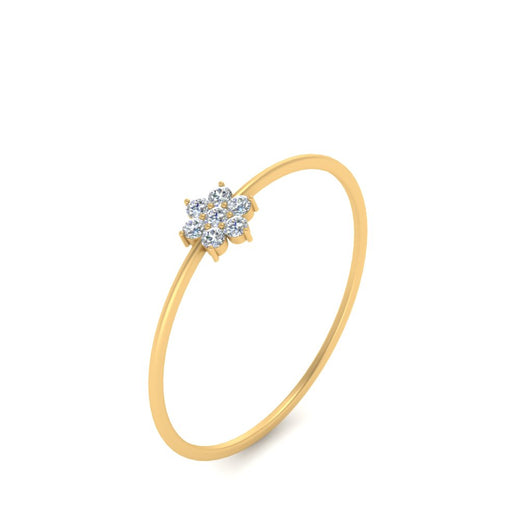 Flower Stacking Wedding Ring