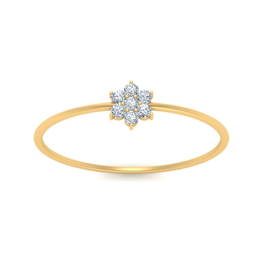 Flower Stacking Wedding Ring