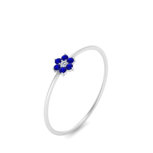 Flower Stacking Wedding Ring