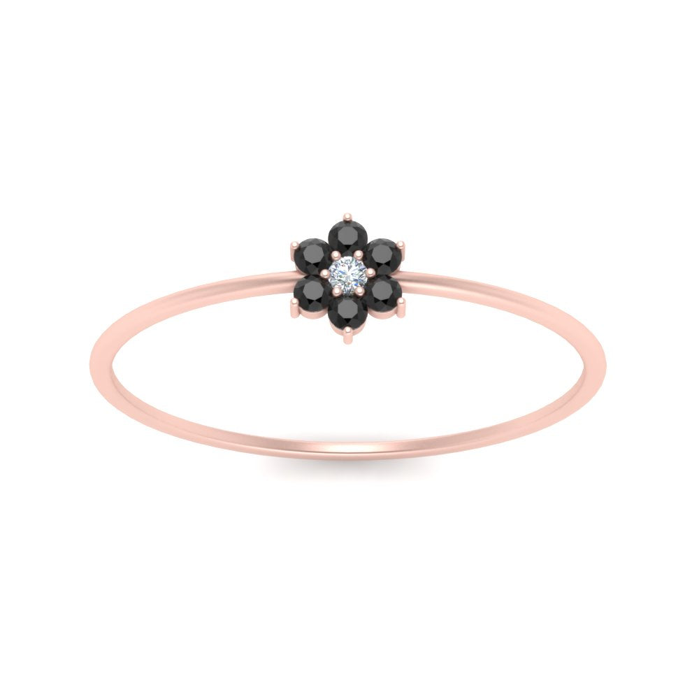 Flower Stacking Wedding Ring