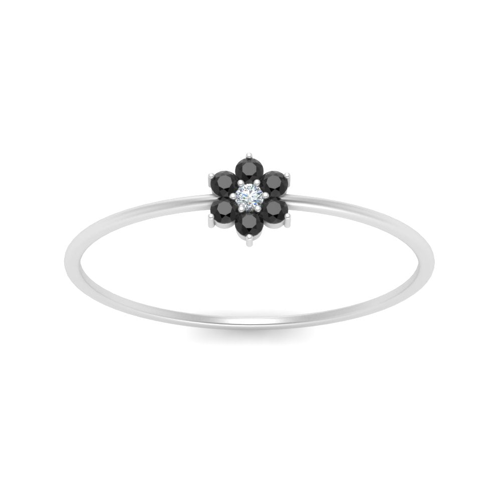 Flower Stacking Wedding Ring