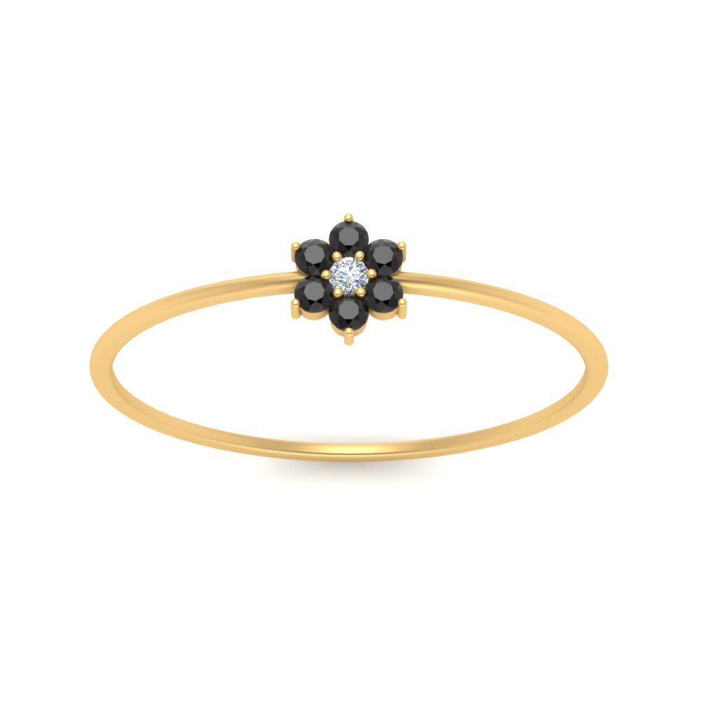 Flower Stacking Wedding Ring