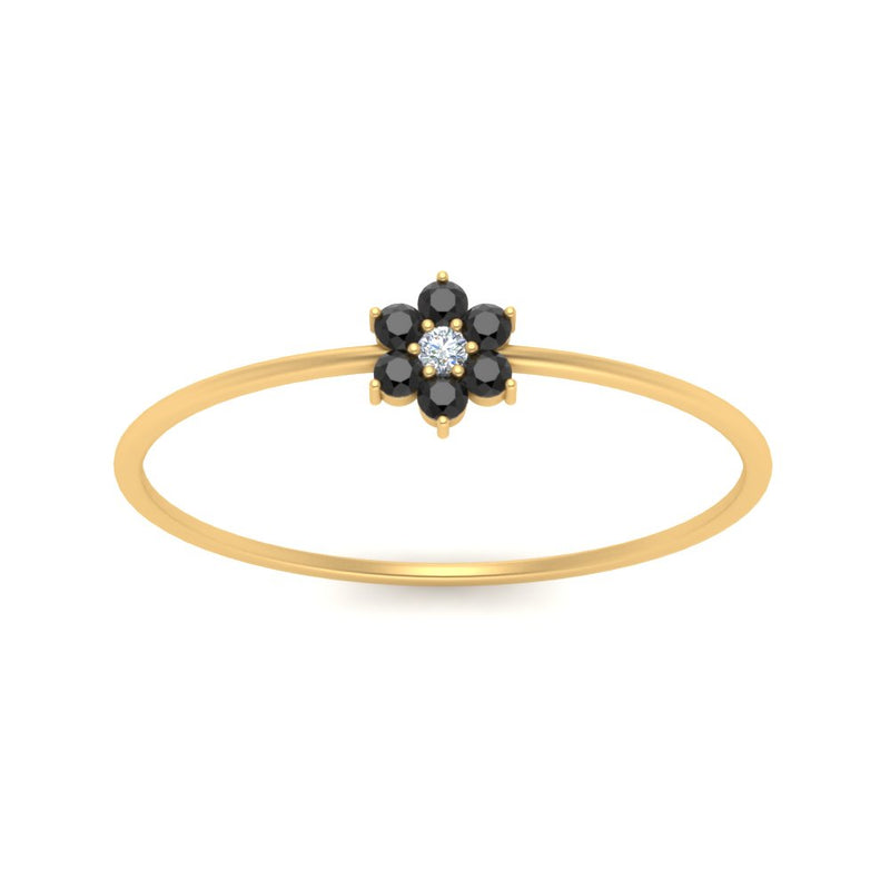 Flower Stacking Wedding Ring
