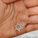 Load image into Gallery viewer, star-of-david-delicate-diamond-pendant-in-fdpd10836-fancy-1-wg
