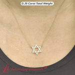 Load image into Gallery viewer, star-of-david-delicate-diamond-pendant-in-fdpd10836-fancy-1-yg
