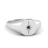 Load image into Gallery viewer, starburst-signet-black-diamond-ring-for-men-in-white-gold-FDM122748GBLACKANGLE5-NL-WG.jpg