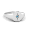 Load image into Gallery viewer, starburst-signet-blue-topaz-ring-for-men-in-white-gold-FDM122748GICBLTOANGLE5-NL-WG.jpg