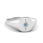 Load image into Gallery viewer, Starburst Signet Ring For Men
