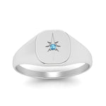 Load image into Gallery viewer, Starburst Signet Ring For Men
