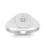 Load image into Gallery viewer, Starburst Signet Ring For Men
