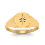 Load image into Gallery viewer, Starburst Signet Ring For Men
