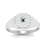 Load image into Gallery viewer, Starburst Signet Ring For Men
