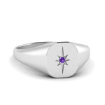 Load image into Gallery viewer, Starburst Signet Ring For Men
