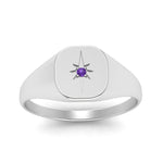 Load image into Gallery viewer, Starburst Signet Ring For Men
