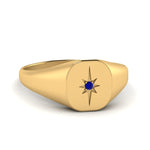 Load image into Gallery viewer, Starburst Signet Ring For Men
