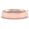 Load image into Gallery viewer, 4 mm Steps Edge Comfort Fit Mens Band
