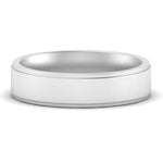 Load image into Gallery viewer, 4 mm Steps Edge Comfort Fit Mens Band
