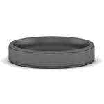 Load image into Gallery viewer, 4 mm Steps Edge Comfort Fit Mens Band
