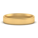 Load image into Gallery viewer, 4 mm Steps Edge Comfort Fit Mens Band
