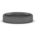 Load image into Gallery viewer, 4 mm Steps Edge Comfort Fit Mens Band
