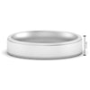 Load image into Gallery viewer, 4 mm Steps Edge Comfort Fit Mens Band