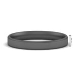 Load image into Gallery viewer, 4 mm Steps Edge Comfort Fit Mens Band
