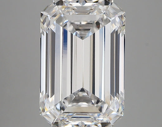 5.93 Carat Emerald Cut Lab Grown Diamond VVS2 E