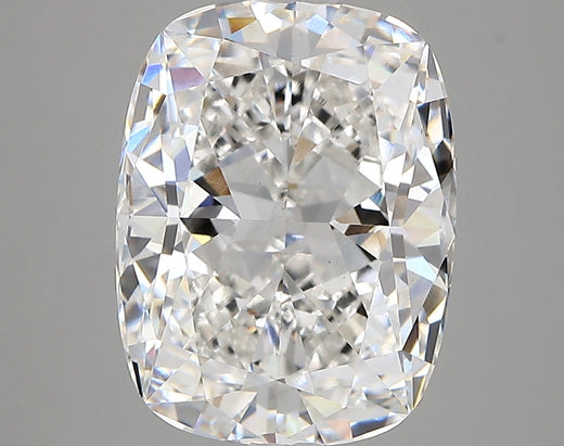 5.26 Carat Cushion Cut Lab Grown Diamond VS1 E