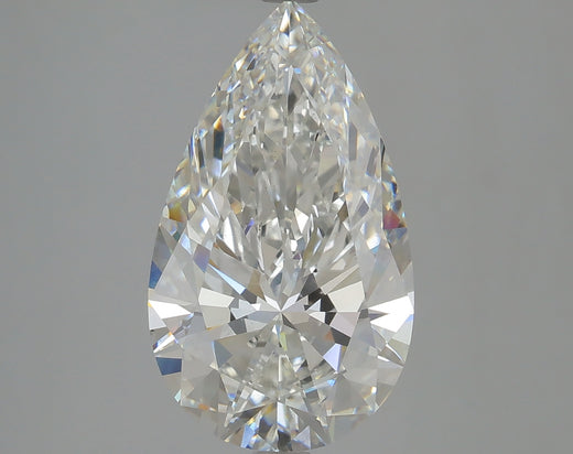 4.78 Carat Pear Cut Lab Grown Diamond VS2 F