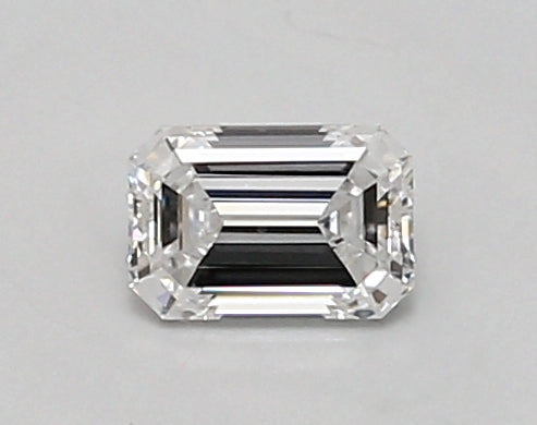 0.41 Carat Emerald Cut Lab Grown Diamond VVS1 D