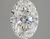 Load image into Gallery viewer, 2.27 Carat Oval Cut Lab Grown Diamond VVS2 E