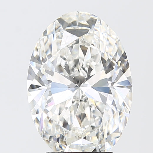 4.04 Carat Oval Cut Lab Grown Diamond VVS2 F