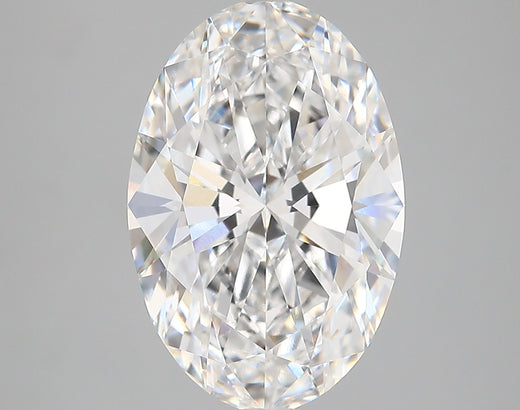 5.10 Carat Oval Cut Lab Grown Diamond VVS2 E