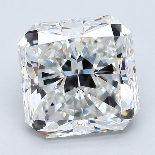 4.01 Carat Radiant Cut Natural Diamond VVS1 H