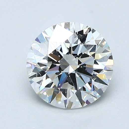 1.30 Carat Round Cut Natural Diamond VVS1 H