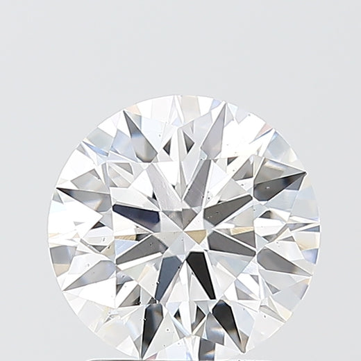 2.01 Carat Round Cut Lab Grown Diamond SI1 D