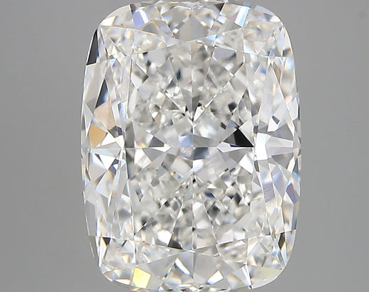 5.12 Carat Cushion Cut Lab Grown Diamond VVS2 F