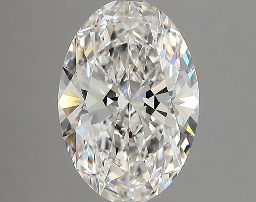 3.03 Carat Oval Cut Lab Grown Diamond VVS1 E
