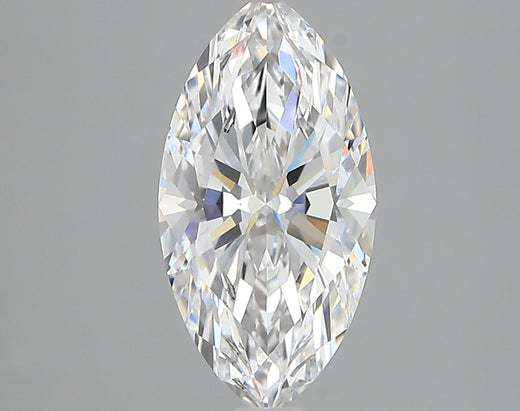 1.90 Carat Marquise Cut Lab Grown Diamond VVS1 D