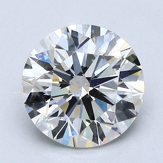 2.15 Carat Round Cut Natural Diamond VS1 J