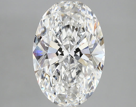 3.03 Carat Oval Cut Lab Grown Diamond VVS1 E
